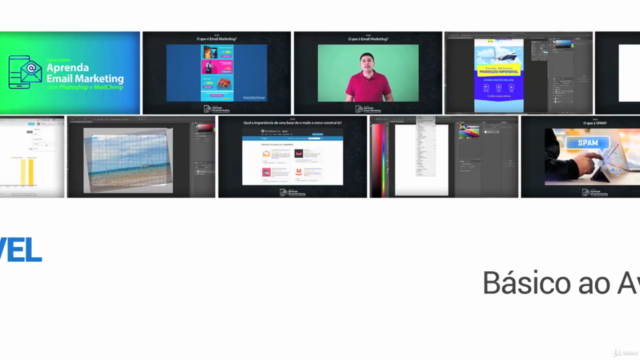 Aprenda Email Marketing com Photoshop e MailChimp – Screenshot 3