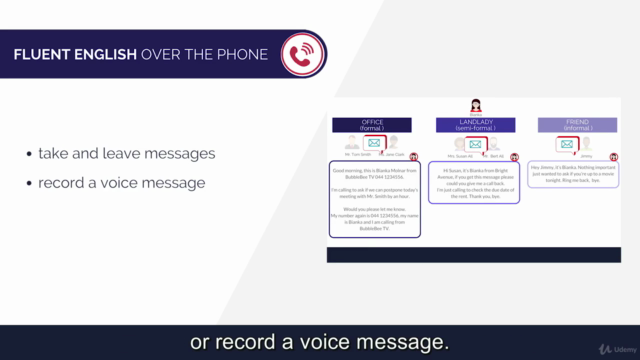 Fluent English over the phone – Screenshot 2