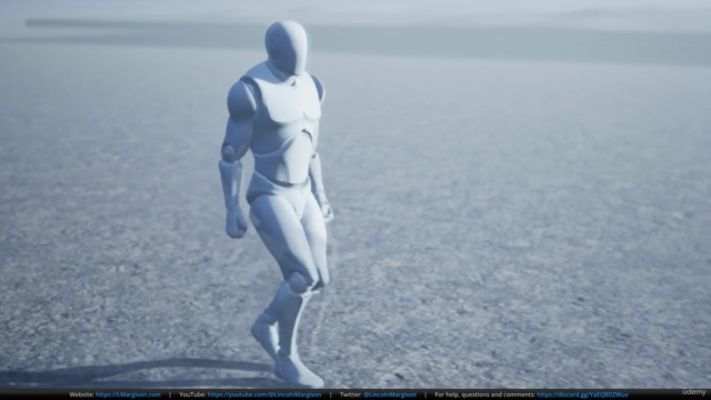 Procedural animation for humans in Unreal Engine 5 – Screenshot 1