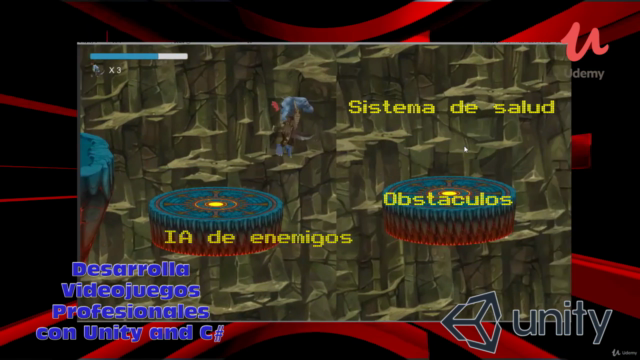 Desarrolla Videojuegos Profesionales con Unity [UPDATE2020] – Screenshot 2