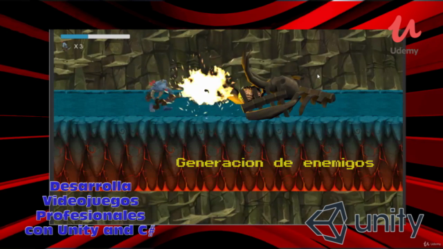 Desarrolla Videojuegos Profesionales con Unity [UPDATE2020] – Screenshot 3