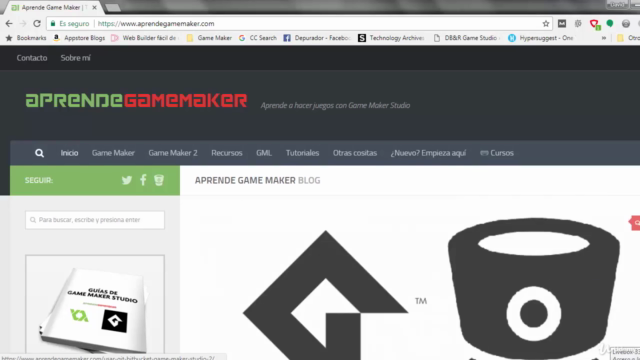 Aprende a Programar Videojuegos con Game Maker Studio 2 – Screenshot 1