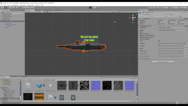 Jeux & App en Réalité augmentée avec Unity et Vuforia - Screenshot_02