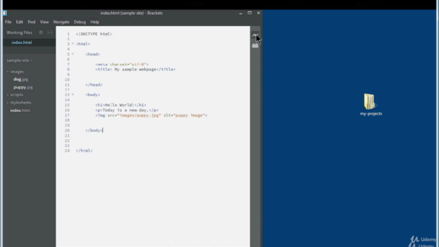 Absolute Beginners Introduction to web development – Screenshot 1