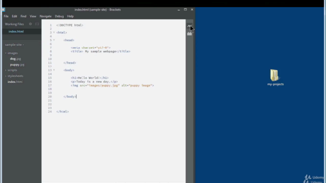 Absolute Beginners Introduction to web development – Screenshot 2