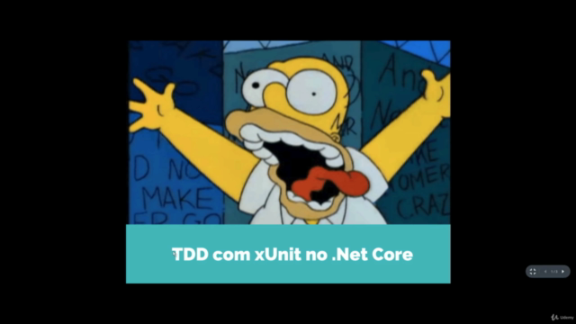 TDD com xUnit para C# .NET Core – Screenshot 2