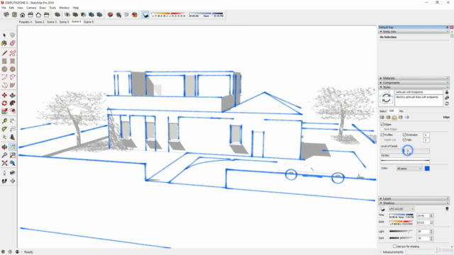 Sketchup BASE per Architettura e Design – Screenshot 3
