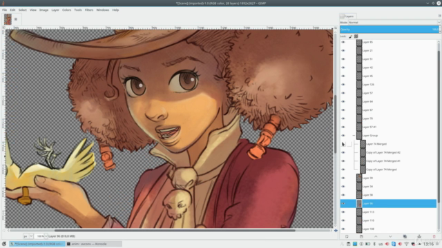 Cut-out animation in Blender – Screenshot 2