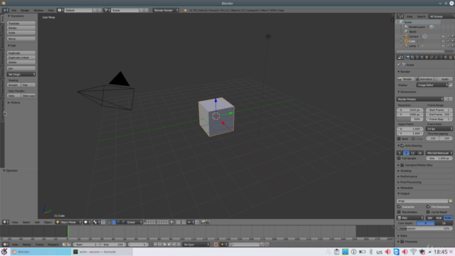 Cut-out animation in Blender – Screenshot 4