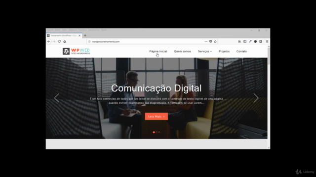 WordPress e Elementor - Monte seu primeiro site na internet – Screenshot 1