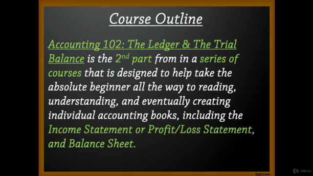 Accounting 102 - The Ledger & The Trial Balance – Screenshot 1