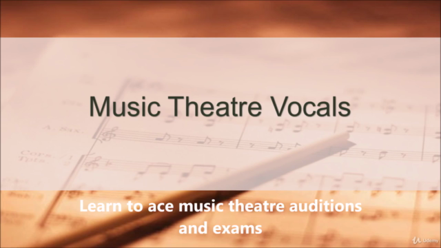 Singing: Musical Theatre Vocal Skills – Screenshot 1