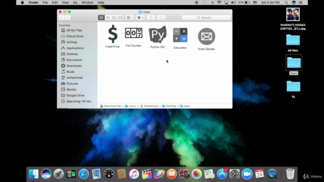 Master Tkinter By Building 5 Fully Functioning Apps – Screenshot 1