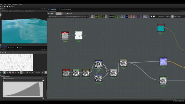 Substance Designer - Simple Water with Directional Controls – Screenshot 2