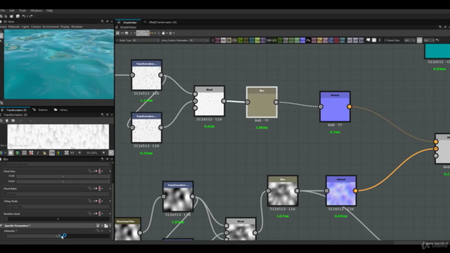 Substance Designer - Simple Water with Directional Controls – Screenshot 3