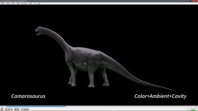 Blender 2.79 Création d'un dinosaure - workflow complet – Screenshot 4