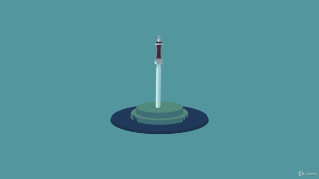 Learn 3DS Max: Low Poly Sword – Screenshot 4