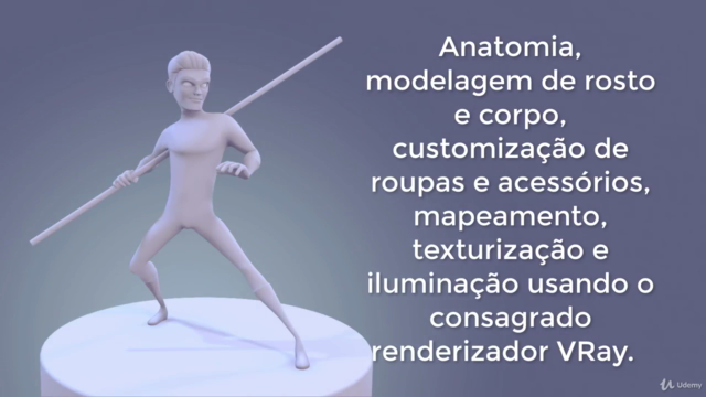 Curso 3ds Max : Design e Criação de Personagens 3D – Screenshot 2