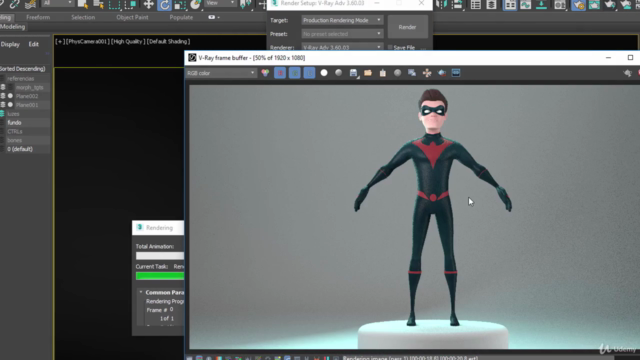 Curso 3ds Max : Design e Criação de Personagens 3D – Screenshot 4
