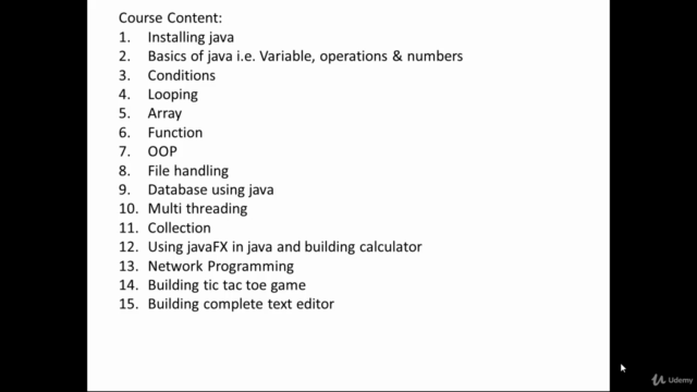 Java A-Z™ : Learn java within 8 hours – Screenshot 4