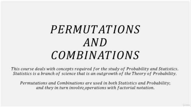 Become a Permutations and Combinations Master – Screenshot 3