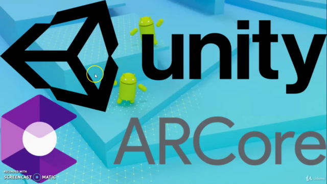 Realidade Aumentada com Unity e ARCore - Básico – Screenshot 1
