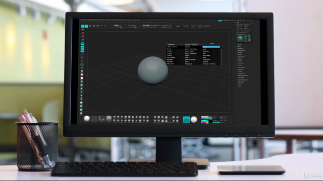 Customising the Interface of ZBrush 4 R8 – Screenshot 2
