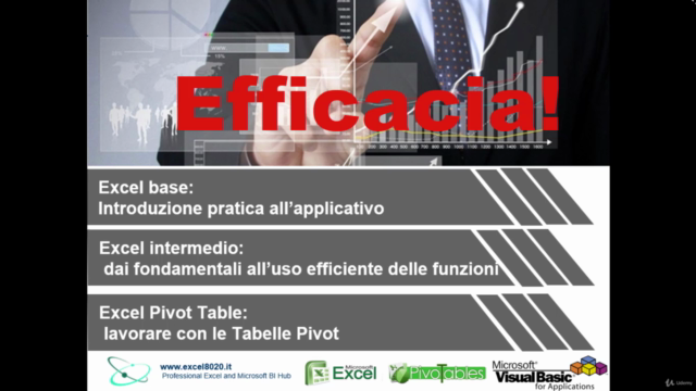 Microsoft Excel: dai fondamentali al livello avanzato – Screenshot 4