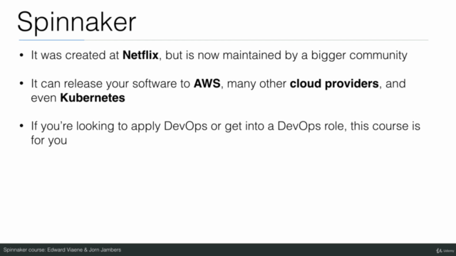 Continuous Deployments using Spinnaker on AWS and Kubernetes – Screenshot 1