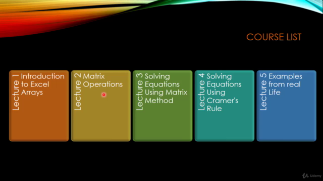 Solving The Linear Equations system with matrices in Excel – Screenshot 3