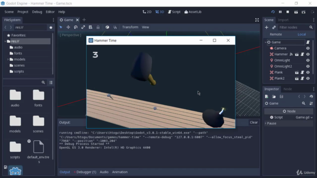 Godot 3 Complete Developer Course - 2D and 3D – Screenshot 4