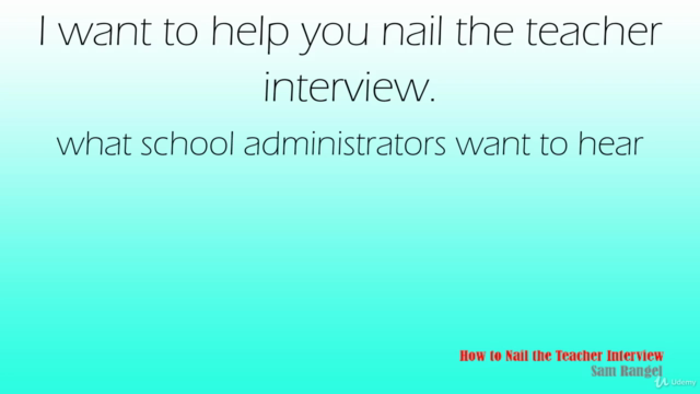 How to Nail the Teacher Interview – Screenshot 2