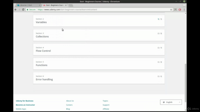 Dart - Intermediate Course – Screenshot 3