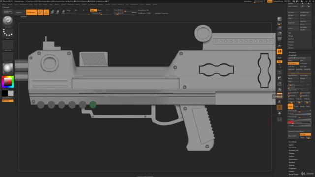 ZBrush 4R8 ile 3D Karakter Modelleme – Screenshot 4