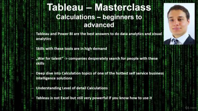 Tableau Masterclass - Advanced calculations with Tableau – Screenshot 4