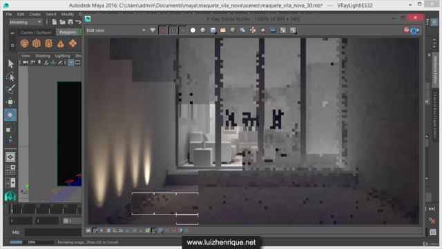 Course Maya and Vray: Complete Electronic Model. – Screenshot 3