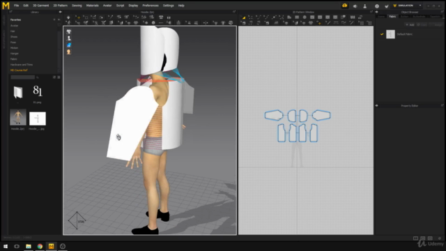 Fashion Design: Stitches and Zippers in Marvelous Designer – Screenshot 1