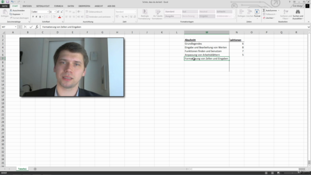 Microsoft Excel - Excel für Anfänger – Screenshot 2