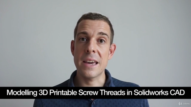 Modelling 3D Printable Screw Threads in Solidworks CAD – Screenshot 4