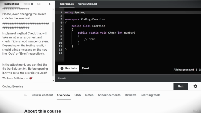 Complete C# Masterclass – Screenshot 2