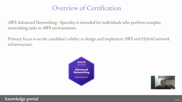 AWS Certified Advanced Networking - Specialty – Screenshot 1