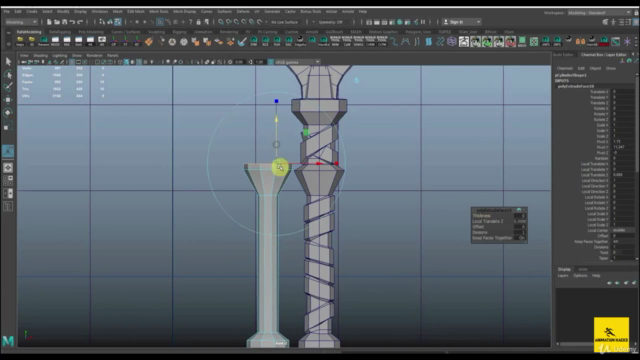 3D Modeling With Maya: How to Model 3D Weapons From Scratch! - Screenshot_02