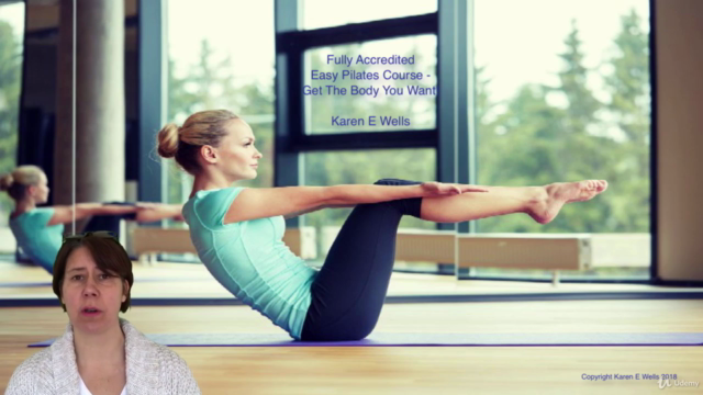 Fully Accredited Easy Pilates Course! Get The Body You Want – Screenshot 1