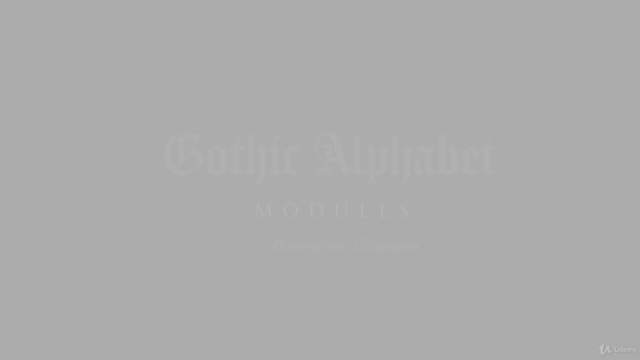 Beautiful Gothic Letters & Decorative's – Screenshot 4