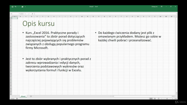 Excel 2016. Praktyczne porady i zastosowania. – Screenshot 3