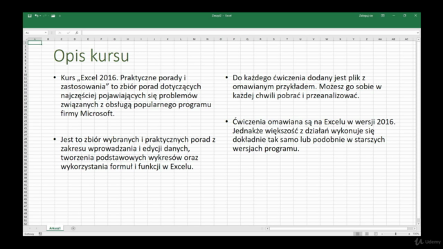 Excel 2016. Praktyczne porady i zastosowania. – Screenshot 4