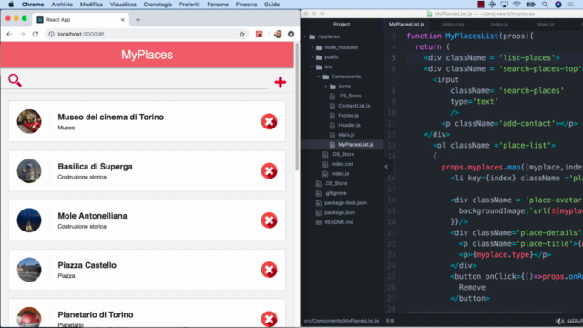 React e Redux: Sviluppa applicazioni da zero – Screenshot 2