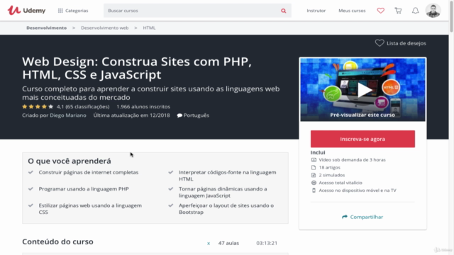 Web Design: Construa Sites com PHP, HTML, CSS e JavaScript – Screenshot 3
