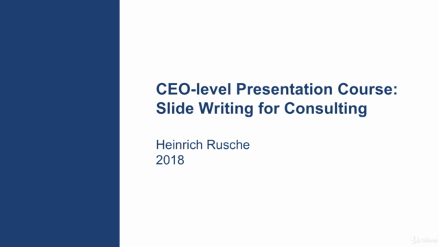 CEO-level Presentation Skills - Slide Writing for Consulting - Screenshot_01