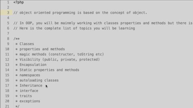 PHP OOP - Understand Object Oriented Programming in PHP – Screenshot 2